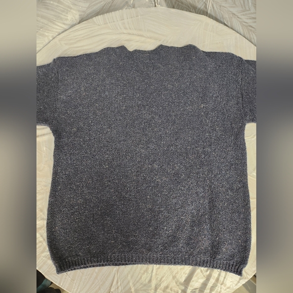 Outfitters - Blue Wool Sweatet - Size L - Picture 2 of 3